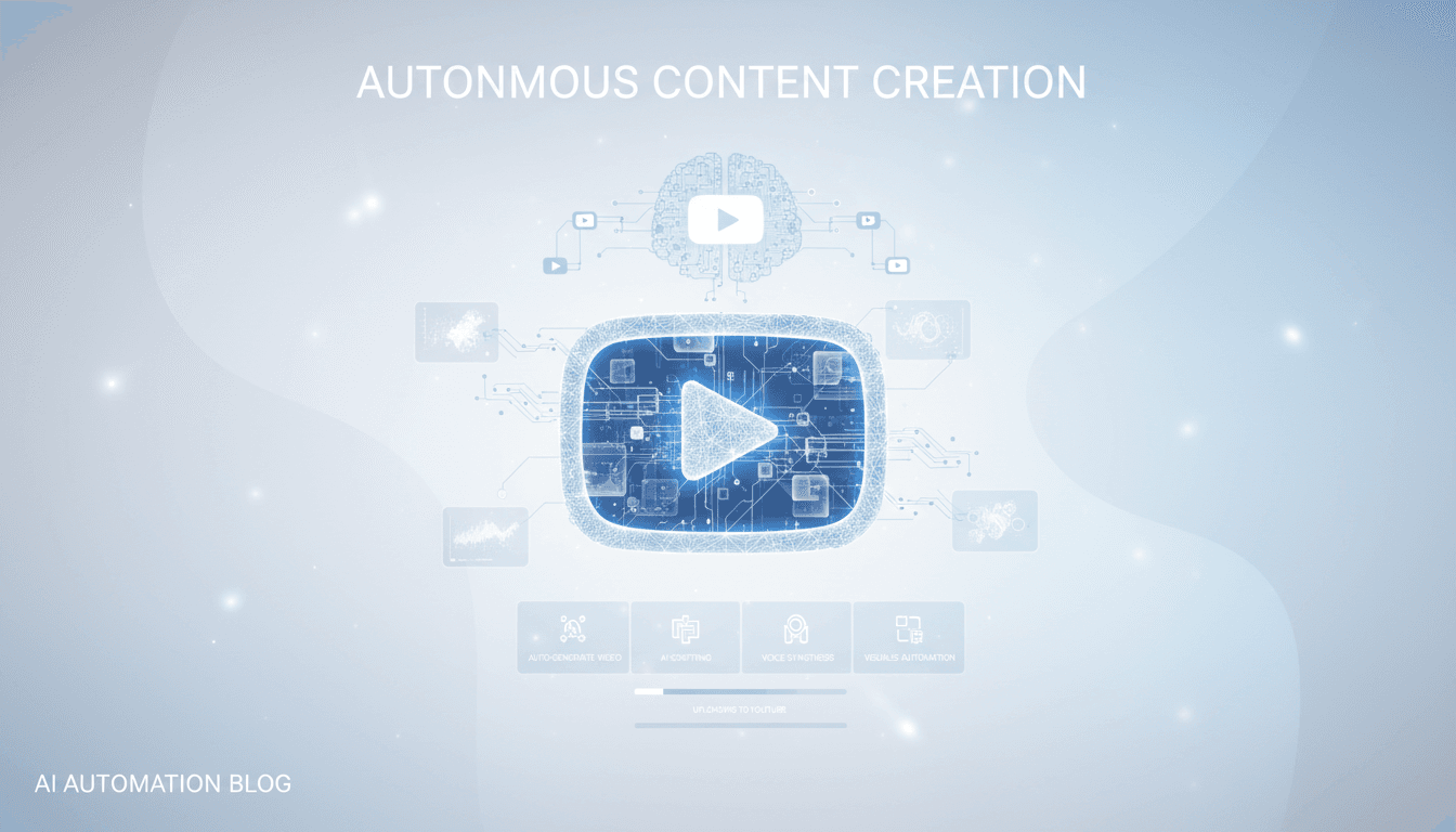 How to Automate a Faceless YouTube Channel and Save Hours Weekly